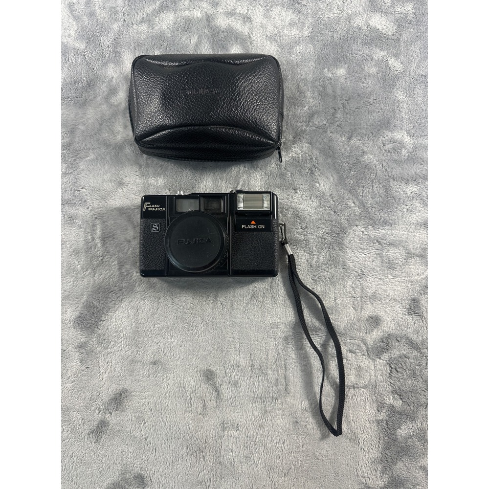 Vintage Flash Fujica S 35mm Film Camera Fujinon 38mm f/4 Lens (PARTS ONLY)
